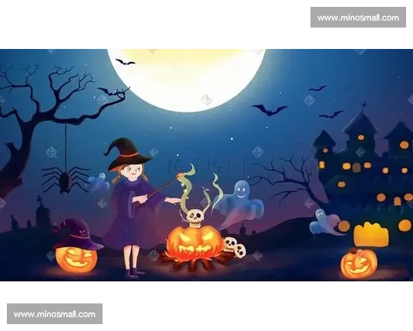 奇幻万圣节夜狂欢探秘古堡与魔法南瓜的惊奇冒险